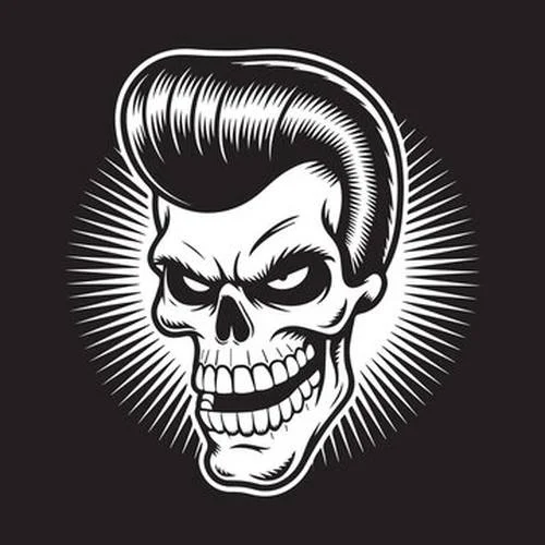 MAD CATS DEN skull